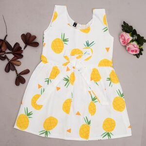 Baby Girl Casual White Frock