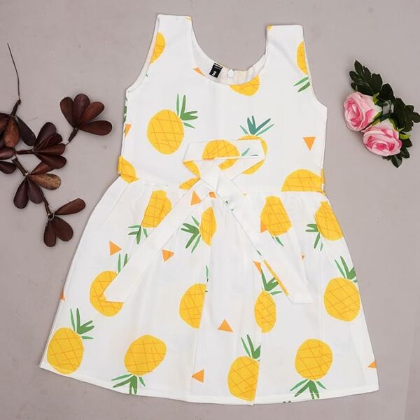 Baby Girl Casual White Frock