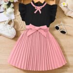 Baby-Girl's Mario Rib A-Line Standard Length Dress