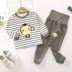 Boys Clothes Set Dinosaur Shirt Pant