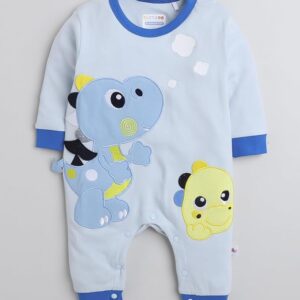 Boys Full Sleeves Fashion Trendy Sleepsuit