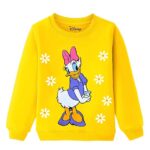 Disney Girls Regular Fit Winterwear Sweatshirt