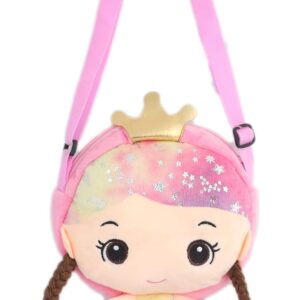 Doll Shape Sling Cross Body Bag for Kids Girls