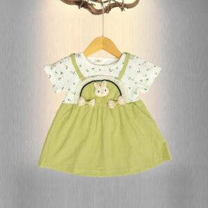 Flower Print Pinafore Pinny Mini Dress Frock