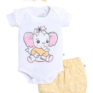 Girls Half Sleeves Bodysuit