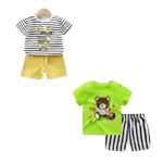 Half Sleeve T-shirt and Shorts Clothing Set