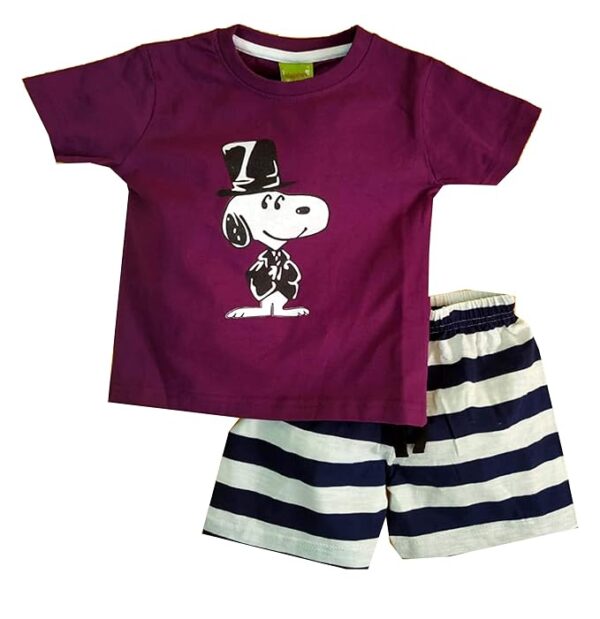 Half Sleeves T-Shirt and Shorts Set