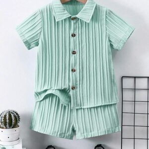 Short Sleeve Regular Wear Shirt & Shorts Set