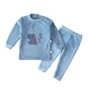 Kid's Dino Print Thick Tshirt and Lower Pajama