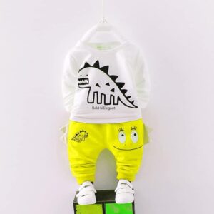 Kid's Winter T-shirt with Hood Jacket & Jogger Pant