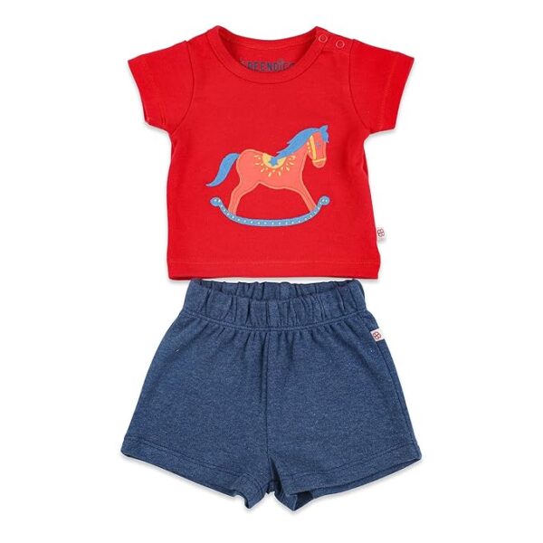 Organic Cotton Tshirt & Short Set for Baby