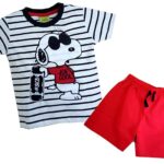 Shaishav wears Cotton Baby Boy's T-Shirt and Shorts Set