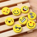 Smiley Erasers, Rubber Birthday Return Gifts for Kids