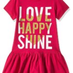 T2F Girls Printed Regular Casual Dress