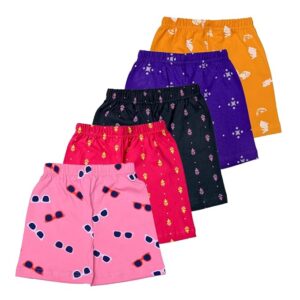 T2F Girls Shorts(Pack of 5)