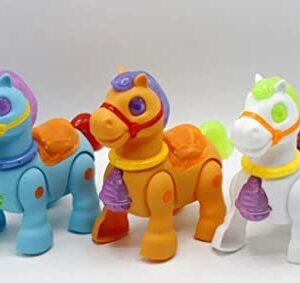 HK Toys Dancing Horse for Kids with Music & Lights