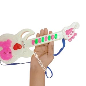 RISHI QUALITY Musical Mini Guitar with Lights for Kids