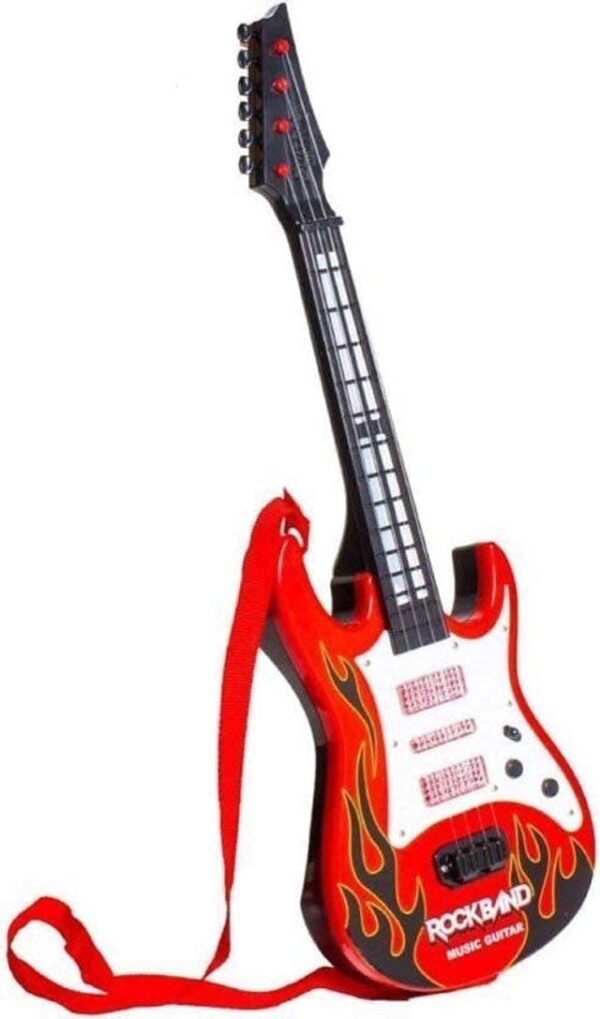 Pascol Rockband Music and Lights Guitar Toy