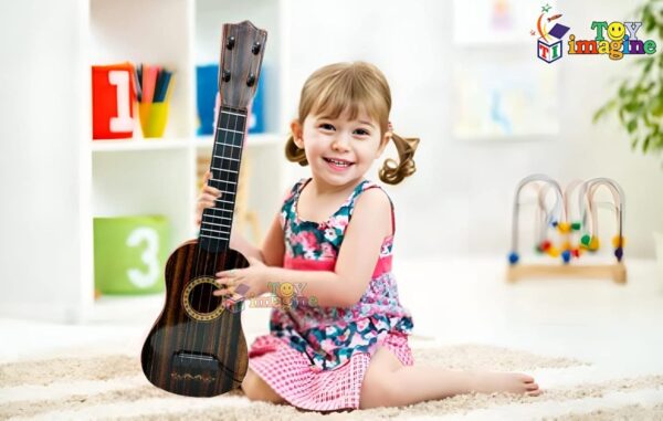 Toy Imagine? Guitar Toy 4-String Acoustic Music Learning Toys