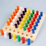 Smoneo Educational Color Cognition Stacking & Sorting Wooden Toys