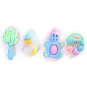 FUNPLANET Colourful Attractive Baby Rattle