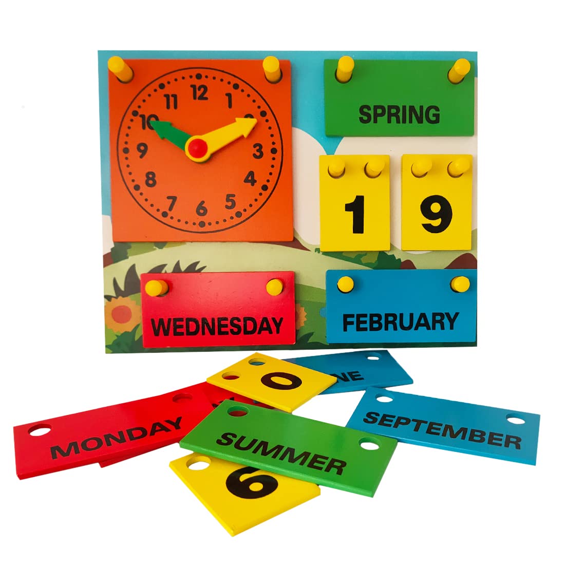 Wembley Wooden Shape Puzzle Board