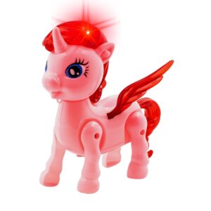 WISHKEY Plastic Adorable Unicorn Toy for Kids