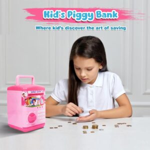 Wembley Finger Print Sensor ATM Piggy Bank for Kids