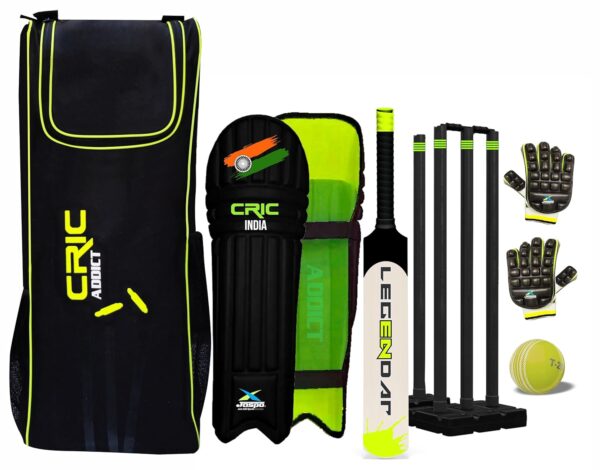 jaspo Cric-Addict Legender Cricket Set for Kids