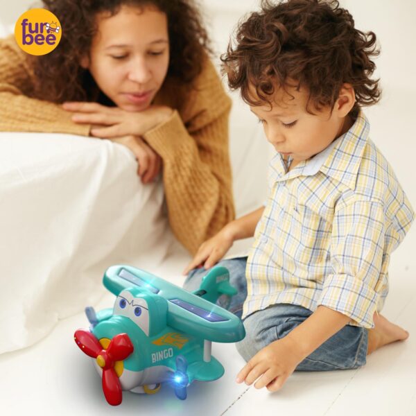 FUNBEE Aeroplane Baby Musical Toys for Kids