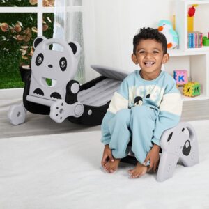 Jam & Honey 3-in-1 Rocking Panda Slide with Baby Rocker & Chair