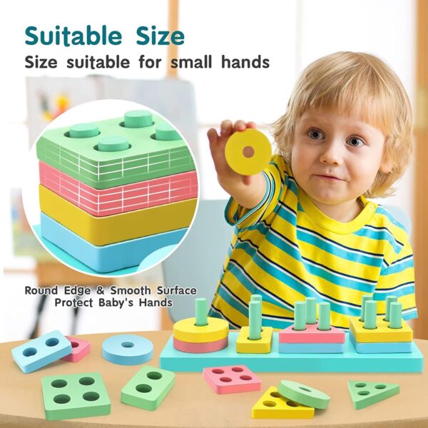 PRIME DEALS Wooden Montessori Toys