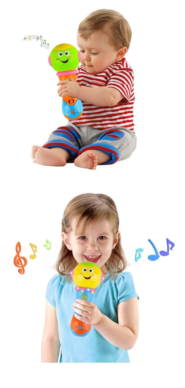 Jack Royal Microphone Toy with Lights & Music
