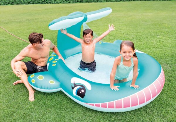 Intex Plastic Whale Spray Pool