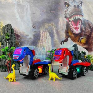 MINNA BAZZAR 2 in 1 Deformed Car Dinosaur Toy