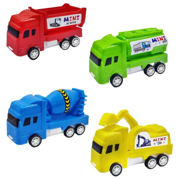 FunBlast Pull Back Vehicles Mini Truck Toys