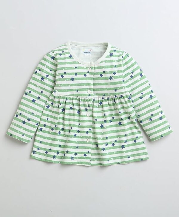 Cotton Knee Length Casual Frock