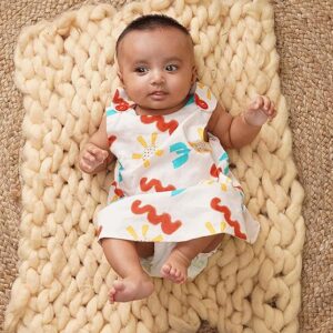 100% Organic Cotton Frocks for Girls