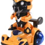 Goyal's Hero Car | 360° Rotating Toy Car with LED Lights
