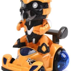 Goyal's Hero Car | 360° Rotating Toy Car with LED Lights