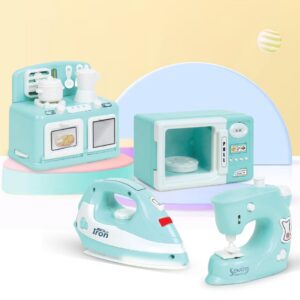 Amazon Brand - Jam & Honey Kids Pretend Play Kitchen Appliance Set