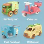 Kiddie Galaxia Food Transport Foldable Vehicles Car Toy