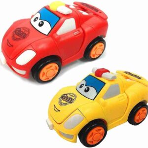 ARCADE TOYS 2 in 1 Mini Transforming Robot Car Toy for Kids