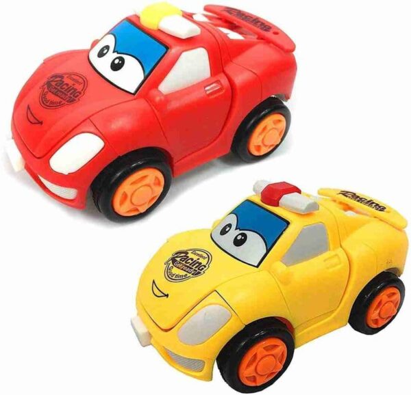 ARCADE TOYS 2 in 1 Mini Transforming Robot Car Toy for Kids