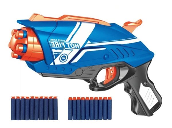 Quasar Special Manual Soft Bullet Gun with 20 Bullet Soft Foam Weapons