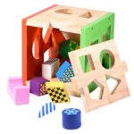 Lyla Wood Shape Sorting Building Blocks