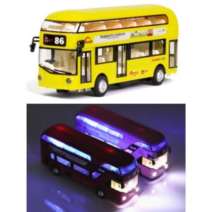 Deuson Ecom Diecast Metal Bus Toys For Kids