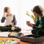 SUPER TOY 6-in-1 Magnetic Board Travel Game for Kids