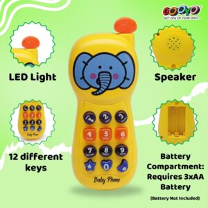 Gooyo GY-92 Battery Operated Role Play Musical Phone