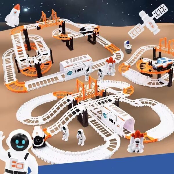 KELLY MILLER Big Size Space Explore Train Toys for Kids